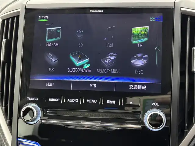 スバル フォレスター ハイブリッド アドバンス 福岡県 2020(令2)年 4.7万km クリスタルブラックシリカ アルパイン後席モニター　/純正８型ナビ/フルセグTV　/Ｆ．Ｓ．Ｒカメラ　/デジタルインナーミラー　/前方ドラレコ　/ETC　/アイサイト　/レーダークルーズコントロール　/コーナーセンサー　/衝突軽減ブレーキ　/レーンキープ　/ブラインドスポットモニター　/パドルシフト/ハーフレザーシート　/シートメモリー付きパワーシート　/シートヒーター　/ステアリングヒーター　/パワーバックドア　/純正１８インチアルミホイール　/ＬＥＤヘッドライト