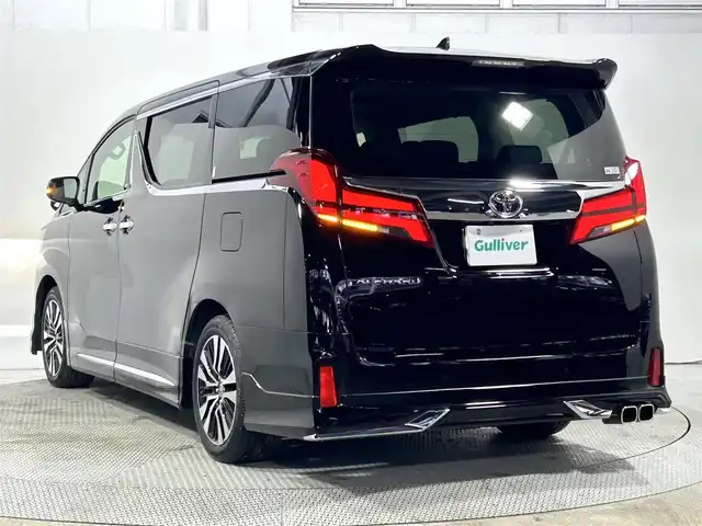 トヨタ アルファード S Cパッケージ 大阪府 2022(令4)年 1.7万km ブラック サンルーフ　ＪＢＬサウンド　全方位カメラ　モデリスタ　デジタルインナーミラー　ＢＳＭ　ＡＣ１００Ｖ　フリップダウンモニター　３眼ＬＥＤ　マフラーカッター　ハンドルヒーター　ＥＴＣ　レーダークルーズ
