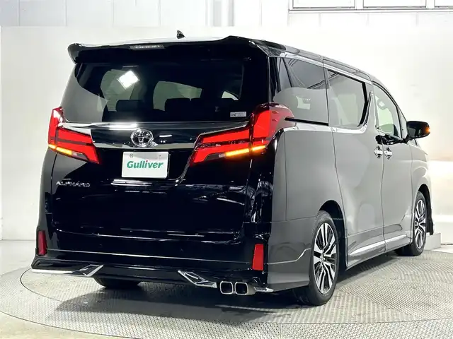 トヨタ アルファード S Cパッケージ 大阪府 2022(令4)年 1.7万km ブラック サンルーフ　ＪＢＬサウンド　全方位カメラ　モデリスタ　デジタルインナーミラー　ＢＳＭ　ＡＣ１００Ｖ　フリップダウンモニター　３眼ＬＥＤ　マフラーカッター　ハンドルヒーター　ＥＴＣ　レーダークルーズ