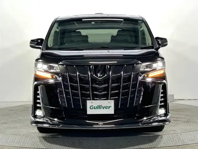 トヨタ アルファード S Cパッケージ 大阪府 2022(令4)年 1.7万km ブラック サンルーフ　ＪＢＬサウンド　全方位カメラ　モデリスタ　デジタルインナーミラー　ＢＳＭ　ＡＣ１００Ｖ　フリップダウンモニター　３眼ＬＥＤ　マフラーカッター　ハンドルヒーター　ＥＴＣ　レーダークルーズ