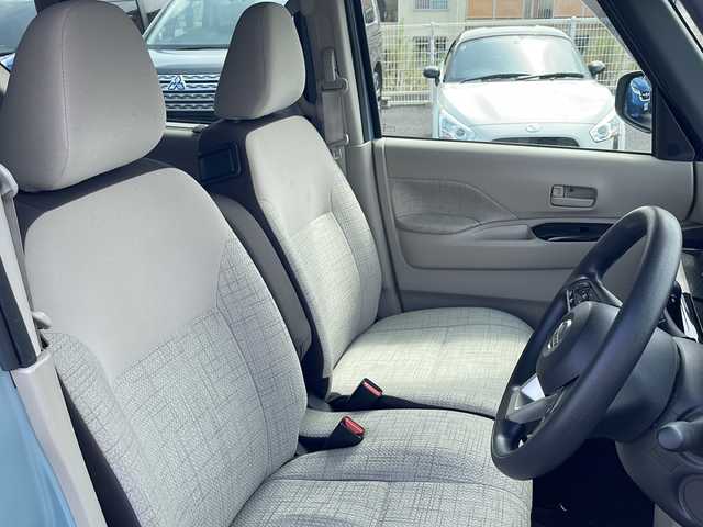 日産 ルークス X 茨城県 2021(令3)年 1.9万km 青 ディーラーOP純正SDナビ/　　【ワンセグ、CD、BT】/バックカメラ/全方位カメラ/ハンズフリーオートスライドドア/エマージェンシーブレーキ/車線逸脱警報/ふらつき警報/HIDオートライト/社外フロアマット/スマートキー/プッシュスタート/ビルトインETC/ステアリングリモコン/コーナーセンサー/取扱説明書