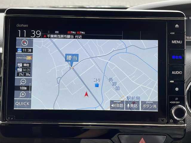 ホンダ Ｎ ＢＯＸ カスタム G L ターボ ホンダセンシング 千葉県 2019(令1)年 3.8万km クリスタルブラックパール 純正８インチナビ　ＶＸＵ－２０７ＮＢｉ　バックカメラ　TV　キャンセラー　CD DVD ETC　前後ドラレコ　パドルシフト　後席サンシェード　両側パワースライド　純正15インチAW　LEDライト