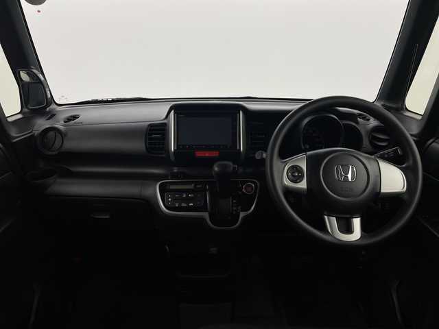 ホンダ Ｎ ＢＯＸ G Lパッケージ 新潟県 2014(平26)年 14.6万km スマートブラック 4WD/純正ナビ/　　フルセグ/CD/DVD/BT/バックカメラ/両側パワースライドドア/純正14インチアルミホイール/ステアリングスイッチ/アイドリングストップ/スマートキー/ETC
