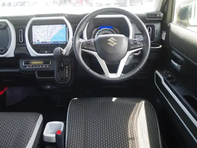 スズキ ハスラー HYBRID X ターボ 千葉県 2020(令2)年 4.9万km シフォンアイボリーM デュアルカメラブレーキサポート/アイドリングストップ/レーダークルーズコントロール/純正メモリーナビ/地デジTV/【DVD/CD再生機能　Bluetooth接続】/全方位モニター/ドライブレコーダー（前後撮影）【DRV-MR745】/革巻きステアリング/ステアリングスイッチ/パドルシフト/ETC（2.0）/LEDヘッドライト/ウインカーミラー/リアコーナーセンサー/純正15インチアルミホイル/サイド/カーテンエアバッグ/携帯リモコン