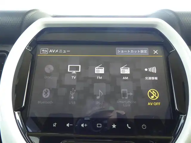 スズキ ハスラー HYBRID X ターボ 千葉県 2020(令2)年 4.9万km シフォンアイボリーM デュアルカメラブレーキサポート/アイドリングストップ/レーダークルーズコントロール/純正メモリーナビ/地デジTV/【DVD/CD再生機能　Bluetooth接続】/全方位モニター/ドライブレコーダー（前後撮影）【DRV-MR745】/革巻きステアリング/ステアリングスイッチ/パドルシフト/ETC（2.0）/LEDヘッドライト/ウインカーミラー/リアコーナーセンサー/純正15インチアルミホイル/サイド/カーテンエアバッグ/携帯リモコン