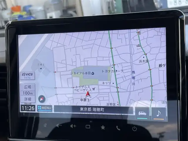 スズキ スペーシア ギア マイスタイル 東京都 2022(令4)年 5.6万km シフォンアイボリーメタリック 純正9型ナビ/全方位モニター/デュアルカメラブレーキサポート/車線逸脱警報機能/パーキングソナー/シートヒーター/アダプティブクルーズコントロール/両側パワースライドドア/アイドリングストップ