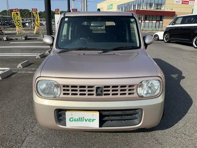 スズキ ラパン G 滋賀県 2015(平27)年 12.9万km シャンパンピンクPM 車検8年2月まで/メモリナビ/　ワンセグテレビ/プッシュスタート/ETC/保証書/取扱説明書