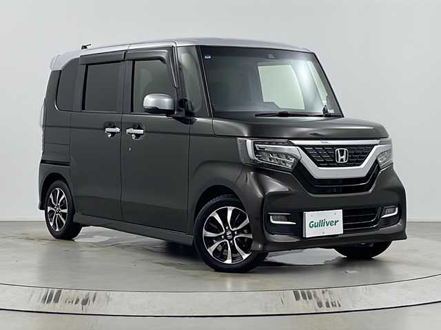 ホンダ Ｎ ＢＯＸ カスタム G EX ホンダセンシング 埼玉県 2017(平29)年 7万km プレミアムグラマラスブロンズP 純正9型ナビ/（BT/CD/DVD/AM/FM/SD）/バックカメラ/両側パワースライドドア/衝突軽減システム/クルーズコントロール/純正アルミホイール/純正フロアマット/ミラー型ドラレコ全方位/ビルトインETC/USBポート/LEDライト