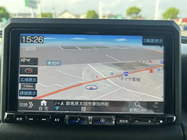 スズキ ジムニー XC 群馬県 2021(令3)年 2.2万km シフォンアイボリーM ワンオーナー/5F/4WD/ALPINEナビ/　(TV/BT/AM/FM/CD/DVD/SD/USB/HDMI)/社外ショックアブソーバー/バックカメラ/スズキセーフティーサポート/デュアルセンサーブレーキサポート/車線逸脱警報機能/先行車発進お知らせ機能/ふらつき警報/横滑り防止機能/クルーズコントロール/ダウンヒルアシストコントロール/ヒーテッドドアミラー/AUTOライト/AUTOハイビーム/純正マッドフラップ/スズキエンブレムグリル/純正フロアマット/純正ドアバイザー/ETC/前後ドライブレコーダー/前席シートヒーター/ステアリングリモコン/保証書/取扱説明書/スペアキー1