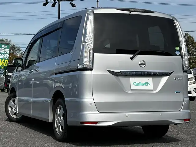 日産 セレナ ハイウェイスター Vセレ+SaftyⅡ 道央・札幌 2016(平28)年 13.3万km ブリリアントシルバー ４WD/純正メーカーOPナビ/AM/FM/DVD/BT/フルセグ/衝突被害軽減ブレーキ/横滑り防止装置/クルーズコントロール/レーンキープアシスト/クリアランスソナー/バックカメラ/サイドカメラ/フロントカメラ/全方位カメラ/アイドリングストップ/ECOMODE/両側パワースライドドア/前席シートヒーター/革巻きステアリング/ステアリングリモコン/プッシュスタート/スマートキー/LEDヘッドライト/オートライト/フォグランプ/電動格納ミラー/ウィンカーミラー/純正フロアマット/純正エンスタ/ドアバイザー