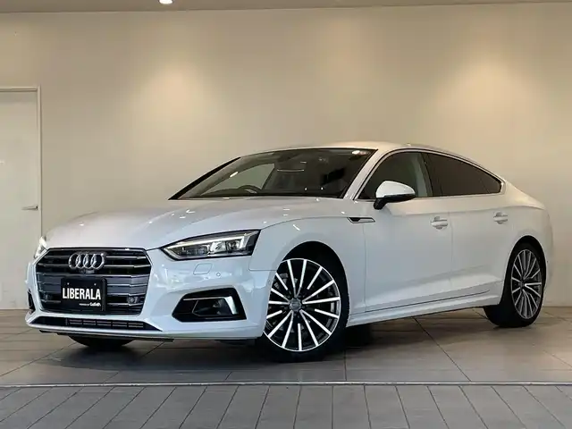アウディ Ａ５ SB 2．0 TFSI スポーツ 愛知県 2018(平30)年 4.9万km グレイシアホワイトメタリック マトリクスＬＥＤヘッドライト/バーチャルコクピット　/マルチスポークデザインコントラストグレーＡＷ　/ＭＭＩナビゲーション　/Ｂｌｕｅｔｏｏｔｈ　/３６０度カメラ　/フルセグＴＶ/ＡＣＣ　/ＬＫＡ　/ＬＤＷ　/ＢＳＭ　/レザーシート/シートヒーター/ドライビングアシスト/ETC/アイドリングストップ/ウィンカーミラー/パワーバックドア/プッシュスタート