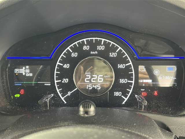 日産 ノート e－パワー X モード・プレミア 広島県 2017(平29)年 6.8万km ダークメタルグレー 禁煙車/純正ナビ/（Bluetooth/SD/CD/DVD/AUX/フルセグTV)/バックカメラ/前方ドライブレコーダー/ETC/純正15インチアルミホイール/純正フロアマット/純正ドアバイザー/LEDヘッドライト/フォグランプ/オートライト/横滑り防止装置/衝突被害軽減ブレーキ/レーンキープアシスト/スマートキー/プッシュスタート