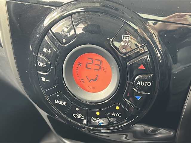 日産 ノート e－パワー X モード・プレミア 広島県 2017(平29)年 6.8万km ダークメタルグレー 禁煙車/純正ナビ/（Bluetooth/SD/CD/DVD/AUX/フルセグTV)/バックカメラ/前方ドライブレコーダー/ETC/純正15インチアルミホイール/純正フロアマット/純正ドアバイザー/LEDヘッドライト/フォグランプ/オートライト/横滑り防止装置/衝突被害軽減ブレーキ/レーンキープアシスト/スマートキー/プッシュスタート