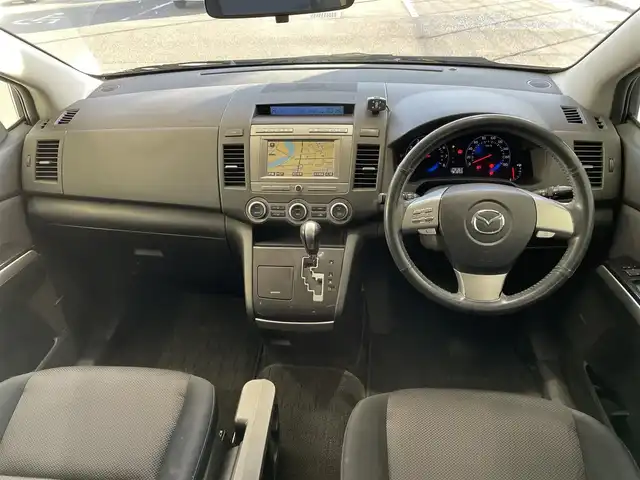 マツダ ＭＰＶ 23C Sporty Pack 福島県 2007(平19)年 17.7万km クリスタルホワイトパールマイカ 4WD/純正HDDナビ/BOSEサウンドシステム/両側パワースライドドア/フロント/サイド/バックカメラ/コーナーセンサー/ステアリングリモコン/オートライト/キセノンライト/フォグライト/スマートキー/ドアバイザー/フロアマット/ETC