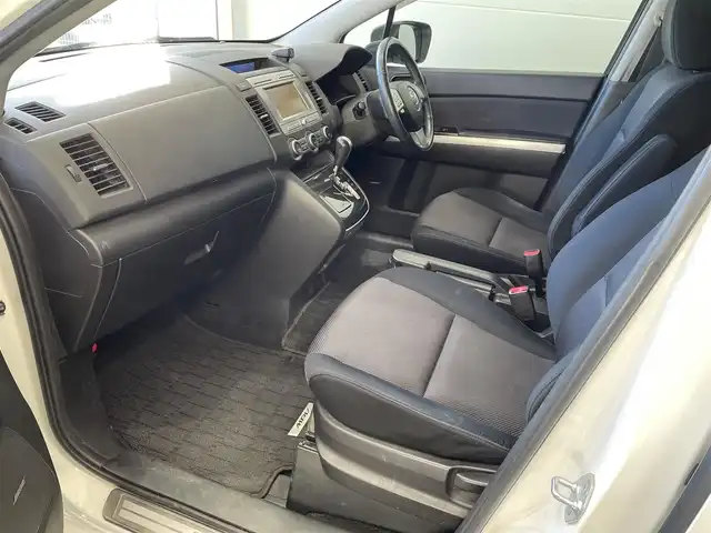 マツダ ＭＰＶ 23C Sporty Pack 福島県 2007(平19)年 17.7万km クリスタルホワイトパールマイカ 4WD/純正HDDナビ/BOSEサウンドシステム/両側パワースライドドア/フロント/サイド/バックカメラ/コーナーセンサー/ステアリングリモコン/オートライト/キセノンライト/フォグライト/スマートキー/ドアバイザー/フロアマット/ETC