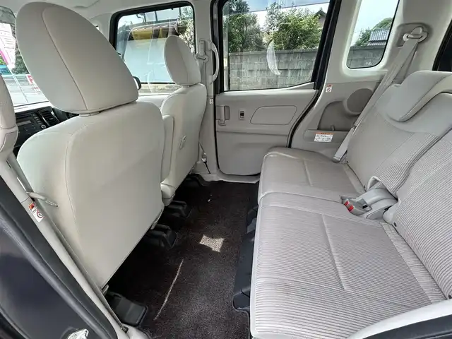 日産 デイズ ルークス S 埼玉県 2014(平26)年 6.7万km プレミアムパープルP 電子チューナーラジオ（AM/FM/CD）/純正14インチアルミホイール/両側スライドドア/純正フロアマット/純正ドアバイザー/電動格納ミラー/アイドリングストップ/ダブルエアバッグ/リモコンキー/スペアキー2（板キー）/車両/ラジオ取扱説明書/保証書