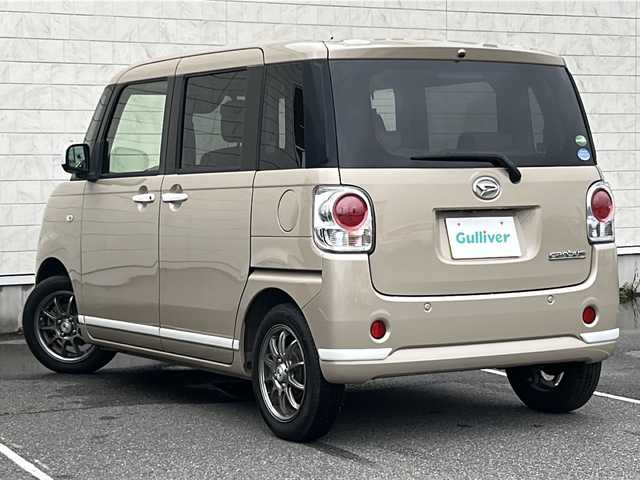 ダイハツ ムーヴ キャンバス X ホワイトアクセント リミテッド SAⅢ 茨城県 2020(令2)年 4.2万km ナチュラルベージュマイカM ワンオーナー/純正メモリナビ【NSZN-W70D]/（CD・DVD・BT・全周囲バックカメラ・フルセグTV）/テレビキャンセラー/両側パワースライドドア/衝突被害軽減システム/USB端子入力/社外14インチアルミホイール/純正フロアマット/プッシュスタート/エンジンスタートボタン/オートライト・オートハイビーム/フロントフォグランプ/アイドリングストップ/横滑り防止機能/ABS