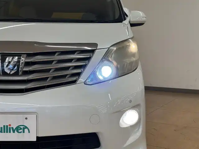 トヨタ アルファード 240S リミテッド 群馬県 2009(平21)年 4.7万km ホワイトパールクリスタルシャイン 純正HDDナビ/・フルセグTV/    BT/AM/FM/CD/DVD//    SD/HDD/AUX/純正フリップダウンモニター/バックカメラ/クリアランスソナー/ETC/両側パワースライドドア/ステアリングスイッチ/スマートキー/プッシュスタート/HIDヘッドライト/フォグランプ/オートライト/純正18インチAW/純正フロアマット/ドアバイザー/横滑り防止機能