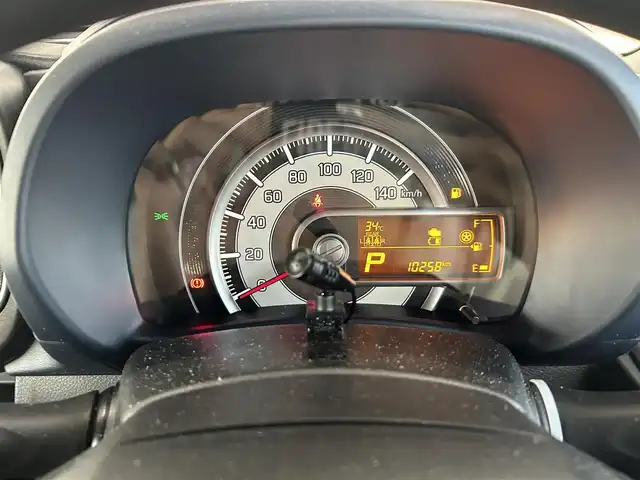 スズキ アルト ハイブリッドX 愛知県 2024(令6)年 1.1万km ソフトベージュメタリック 純正7型メモリナビ　/(フルセグＴＶ/CD/DVD/BT/SD)/前席シートヒーター　/前後ドラレコ　/ＥＴＣ　/衝突軽減システム　/レーンアシスト　/アイドリングストップ　/純正ＬＥＤヘッドライト　/純正フロアマット　/純正１４インチＡＷ　/ドアバイザー