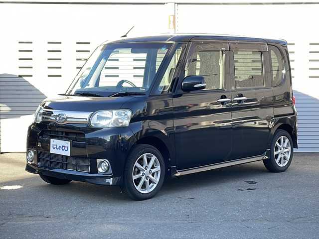 ダイハツ タント Gスペシャル 道央・札幌 2012(平24)年 5.3万km ブラックマイカメタリック (株)IDOMが運営する【じしゃロン札幌店】の自社ローン専用車両になりますこちらは現金またはオートローンご利用価格です。自社ローンご希望の方は別途その旨お申し付けください。/・スマートキー/・4WD/・純正14インチアルミホイール/・オーディオプレイヤー/・AAC/・純正フロアマット/・片側パワースライドドア/・HIDヘッドライト/・シングルエアバッグ/・CVTシフト