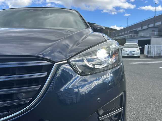 マツダ ＣＸ－５ XD Lパッケージ 山梨県 2015(平27)年 6.9万km ディープクリスタルブルーマイカ 純正ナビ/バックカメラ/サイドカメラ/TV/BT/CD/DVD/AUX/ETC/純正19インチアルミホイール/BOSEサウンド/アイドリングストップ/レザーシート/前席シートヒーター/前席パワーシート/純正フロアマット/スマートキー/スペアキー1本/ドライブレコーダー前後/コーナーセンサー/LEDヘッドライト
