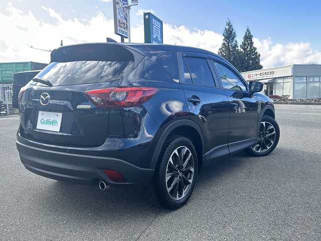 マツダ ＣＸ－５ XD Lパッケージ 山梨県 2015(平27)年 6.9万km ディープクリスタルブルーマイカ 純正ナビ/バックカメラ/サイドカメラ/TV/BT/CD/DVD/AUX/ETC/純正19インチアルミホイール/BOSEサウンド/アイドリングストップ/レザーシート/前席シートヒーター/前席パワーシート/純正フロアマット/スマートキー/スペアキー1本/ドライブレコーダー前後/コーナーセンサー/LEDヘッドライト