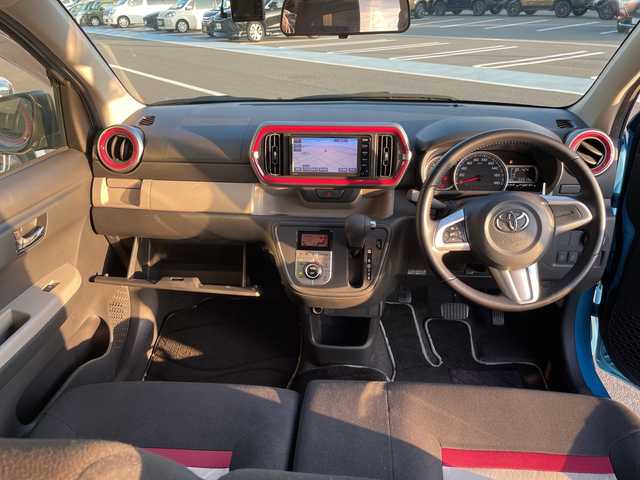 トヨタ パッソ モーダ　Gパッケージ 愛知県 2016(平28)年 6.7万km ブラックマイカメタリック/ファインブルーマイカメタリック 2トーン 純正ナビ/バックカメラ/コーナーセンサー/純正アルミホイール/LEDヘッドライト/オートライト/ドライブレコーダー/ETC/衝突軽減システム/ワンセグ/CD/Bluetooth/ステアリングスイッチ/スマートキー/プッシュスタート