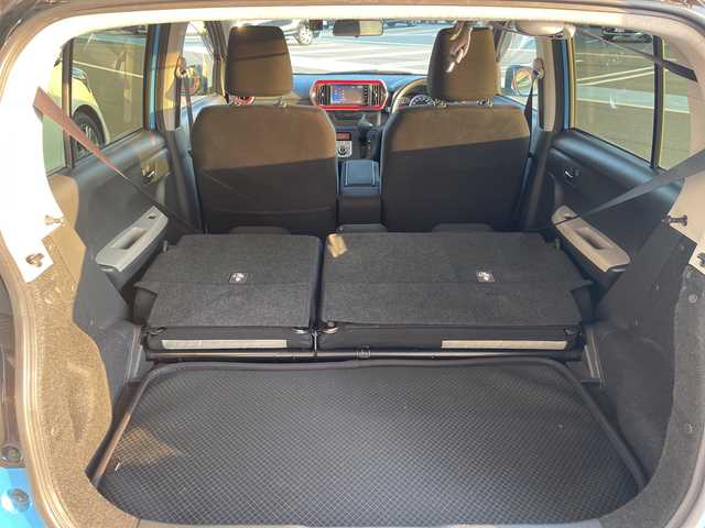 トヨタ パッソ モーダ　Gパッケージ 愛知県 2016(平28)年 6.7万km ブラックマイカメタリック/ファインブルーマイカメタリック 2トーン 純正ナビ/バックカメラ/コーナーセンサー/純正アルミホイール/LEDヘッドライト/オートライト/ドライブレコーダー/ETC/衝突軽減システム/ワンセグ/CD/Bluetooth/ステアリングスイッチ/スマートキー/プッシュスタート