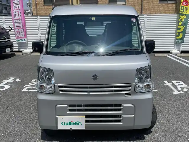 スズキ エブリイ PA 広島県 2021(令3)年 1.7万km シルキーシルバーメタリック /登録時走行距離/　　　　　　　17035キロ/ハイルーフ/社外ナビ/スペアキー×１/ETC/新車時整備手帳/　　【保証書】/取扱説明書/