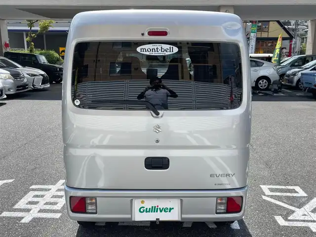 スズキ エブリイ PA 広島県 2021(令3)年 1.7万km シルキーシルバーメタリック /登録時走行距離/　　　　　　　17035キロ/ハイルーフ/社外ナビ/スペアキー×１/ETC/新車時整備手帳/　　【保証書】/取扱説明書/