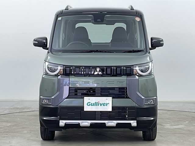 三菱 デリカミニ T プレミアム 道央・札幌 2025(令7)年 0.1万km未満 アメジストブラック ・4WD/・寒冷地仕様/・純正ディスプレイオーディオ&BT&AppleCarPlay/・運転支援システム/・衝突軽減システム/・前方衝突予測警報/・踏み間違え防止/・レーンキープアシスト/・ふらつき警報/・標識認識システム/・先行車発進通知/・全方位カメラ/・MYパイロット/・デジタルインナーミラー/・両側パワースライドドア/・片側ハンズフリースライドドア/・パーキングセンサー/・ハンドルヒーター/・パドルシフト/・革巻きステアリング/・ステアリングスイッチ/・シートヒーター/・ハーフレザーシート/・ミラーヒーター/・ダウンヒルアシストコントロール/・横滑り防止/・オートマチックハイビーム/・オートライト/・LEDヘッドライト/・LEDフォグ/・ヘッドライトレベライザー/・スマートキー/・スペアキー/・アイドリングストップ/・プッシュスタート