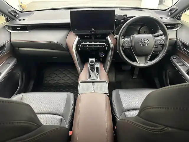 トヨタ ハリアー ハイブリッド Z レザーパッケージ 兵庫県 2020(令2)年 4.2万km プレシャスブラックパール 純正メモリナビ(フルセグ/Bluetooth/applecarplay/androidauto)/アラウンドビューモニター/パワーバックドア/JBLサウンド/レザーシート/パワーシート/シートヒーター(D+N席)/エアシート(D+N席)/モデリスタエアロ/ステアリングヒーター/クリアランスソナー/追従型クルーズコントロール/ワイヤレス充電/前後ドライブレコーダー/デジタルインナーミラー/ブラインドスポットモニター/ビルトインETC/オートライト/オートマチックハイビーム/LEDヘッドライト/レーンキープアシスト/純正19インチアルミホイール/社外フロアマット