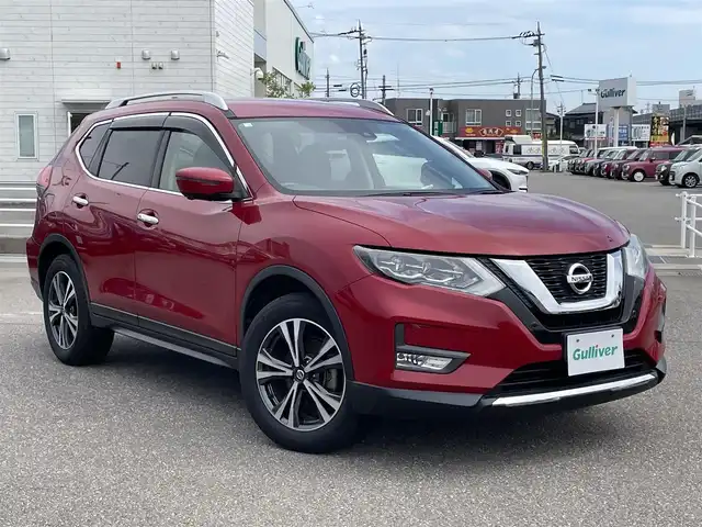 日産 エクストレイル 20Xi 石川県 2018(平30)年 3.6万km ガーネットレッド 4WD/プロパイロット/純正メモリーナビ/フルセグTV/全方位カメラ/パワーバックドア/LEDヘッドライト/シートヒーター/インテリキー/プッシュスタート/電動ミラー/ドライブレコーダー/ETC/保証書