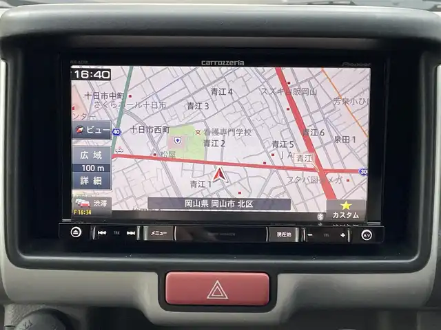 スズキ エブリイ PA リミテッド 岡山県 2023(令5)年 3.5万km ノクターンブルーパール 登録時走行距離34747km/純正SDナビ/(AM/FM/DISC/TV/BT)/ETC/バックカメラ/MTモード付AT/リモコンキー/スペアキー/キセノンヘッドライト/純正１２インチアルミホイール/パワーステアリング/パワーウィンドウ/保証書/記録簿/取扱説明書