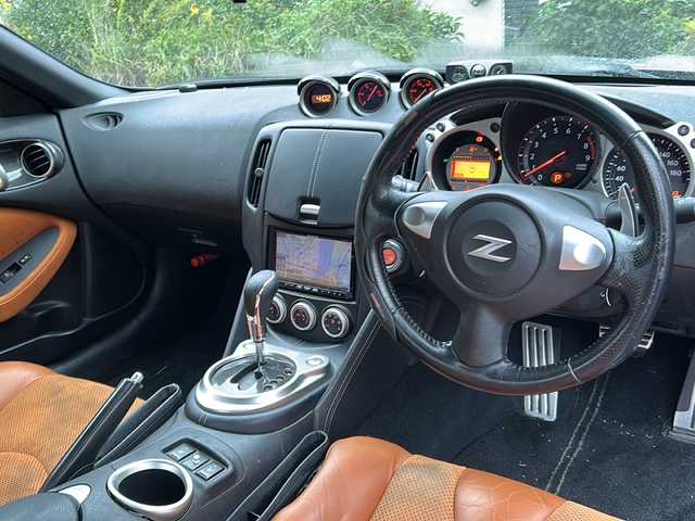 日産 フェアレディ Ｚ バージョンST 宮崎県 2008(平20)年 11.3万km タイタニウムグレー BOSEサウンドシステム/ウェルカムライト(助手席ドア)/HDDナビ/プッシュスタート/ETC/HID
