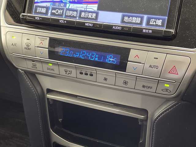 トヨタ ランドクルーザー プラド TX Lパッケージ 千葉県 2018(平30)年 8.3万km ホワイトパールクリスタルシャイン 純正ナビ/・AM/FM/CD/DVD/SD/BT/フルセグTV/プリクラッシュセーフティ/レーンキープアシスト/オートハイビーム/バックカメラ/パワーシート/シートヒーター＆シートベンチレーション/レーダークルーズコントロール/ビルトインETC/ステアリングスイッチ