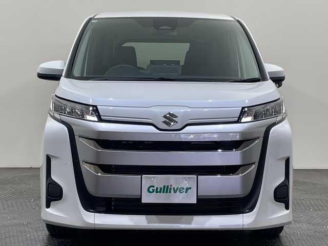 スズキ ランディ ハイブリッドG 愛媛県 2025(令7)年 1.1万km ホワイトパールクリスタルシャイン 社外１０型ナビ（WOWAUTO）　/両側電動スライドドア/シートヒーター　/ハーフレザーシート　/前後コーナーセンサー　/アダプティブクルーズコントロール　/ブラインドスポットモニター　/純正アルミホイール　/ＬＥＤライト