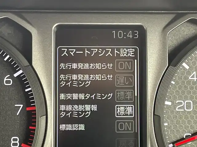 ダイハツ タフト G ダーククロムベンチャー 東京都 2025(令7)年 0.1万km クロムグレーメタリック 純正ナビ/スカイフィールトップ/全方位モニター/衝突回避支援/車線逸脱警報機能/コーナーセンサー/アダプティブクルーズコントロール/シートヒーター/LEDヘッドランプ/フォグランプ/専用加飾グリル/純正15インチAW