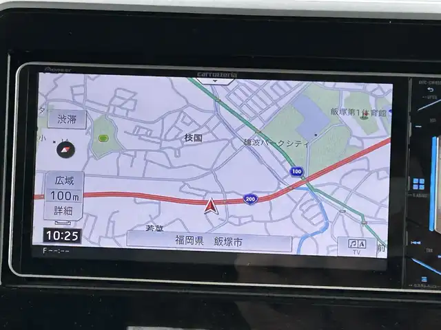 スズキ スペーシア カスタム HYBRID XS ターボ 福岡県 2018(平30)年 2.7万km アクティブイエロー ・ナビ/（BLUETOOTH/バックカメラ/フルセグ/・ETC/・スペアキー/・ドライブレコーダー/・両側パワースライドドア/・純正アルミホイール/・純正フロアマット/・シートヒーター/・レーンキープアシスト/・クルーズコントロール/・プリクラッシュセーフティ/・横滑り防止/・保証書/・取扱説明書