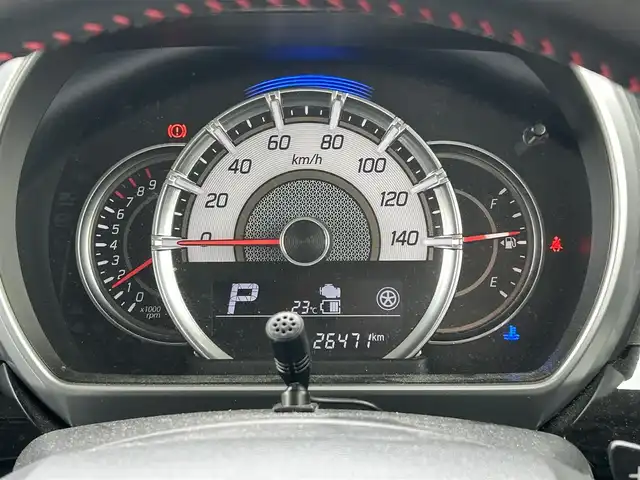 スズキ スペーシア カスタム HYBRID XS ターボ 福岡県 2018(平30)年 2.7万km アクティブイエロー ・ナビ/（BLUETOOTH/バックカメラ/フルセグ/・ETC/・スペアキー/・ドライブレコーダー/・両側パワースライドドア/・純正アルミホイール/・純正フロアマット/・シートヒーター/・レーンキープアシスト/・クルーズコントロール/・プリクラッシュセーフティ/・横滑り防止/・保証書/・取扱説明書