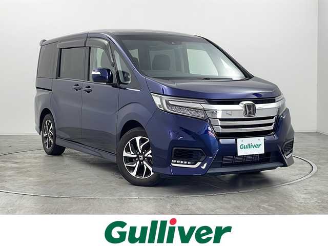 ホンダ ステップワゴン スパーダ ホンダセンシング 群馬県 2020(令2)年 3.2万km オブシダンブルーパール 衝突被害軽減ブレーキ　９型ナビ　１０．１型後席モニター　アダプティブクルーズコントロール　両側電動スライドドア　バックカメラ　アイドリングストップ　ＥＴＣ２．０　ドライブレコーダー　スマートキー　禁煙