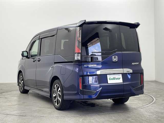 ホンダ ステップワゴン スパーダ ホンダセンシング 群馬県 2020(令2)年 3.2万km オブシダンブルーパール 衝突被害軽減ブレーキ　９型ナビ　１０．１型後席モニター　アダプティブクルーズコントロール　両側電動スライドドア　バックカメラ　アイドリングストップ　ＥＴＣ２．０　ドライブレコーダー　スマートキー　禁煙