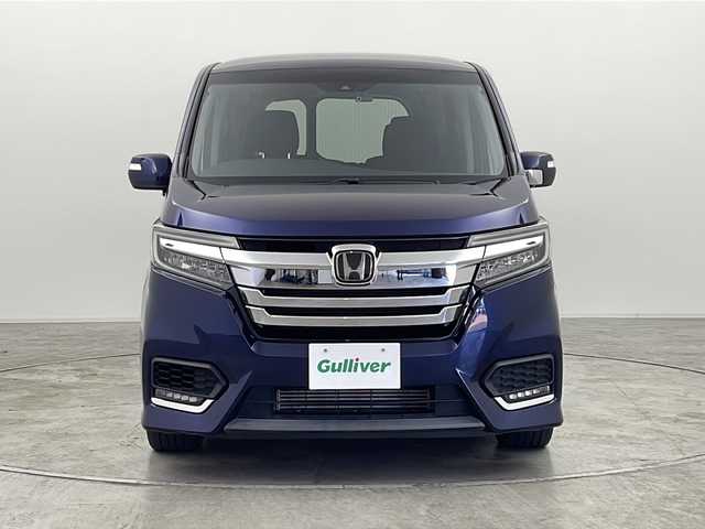 ホンダ ステップワゴン スパーダ ホンダセンシング 群馬県 2020(令2)年 3.2万km オブシダンブルーパール 衝突被害軽減ブレーキ　９型ナビ　１０．１型後席モニター　アダプティブクルーズコントロール　両側電動スライドドア　バックカメラ　アイドリングストップ　ＥＴＣ２．０　ドライブレコーダー　スマートキー　禁煙