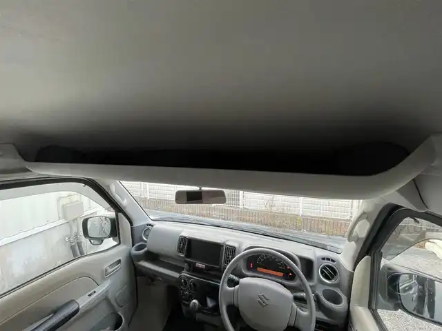 スズキ エブリイ PC 滋賀県 2022(令4)年 3.2万km クールカーキPM 4WD/両側スライドドア/ドライブレコーダー/ETC/ABS（アンチロックブレーキシステム）/横滑り防止装置/盗難防止アラーム/電動格納ミラー/オートライト/ハロゲンヘッドライト/マニュアルエアコン/USB端子/純正フロアマット/純正ドアバイザー