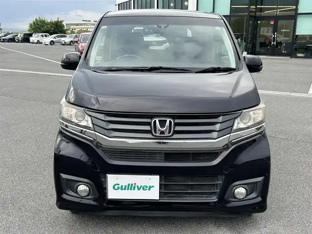 ホンダ Ｎ ＷＧＮ カスタム G ターボパッケージ 奈良県 2014(平26)年 5.9万km プレミアムゴールドパープルパール ワンオーナー　/エンジンスタートボタン/メモリナビ/純正ナビ　/バックカメラ　/ＣＤ再生　/Bluetooth／iPod／AUX　　/パドルシフト/衝突被害軽減システム　（CTBA）/クルーズコントロール/前後ドライブレコーダー/ハーフレザーシート　/純正フロアマット　/純正アルミホイール/スマートキー/スペアキー　
