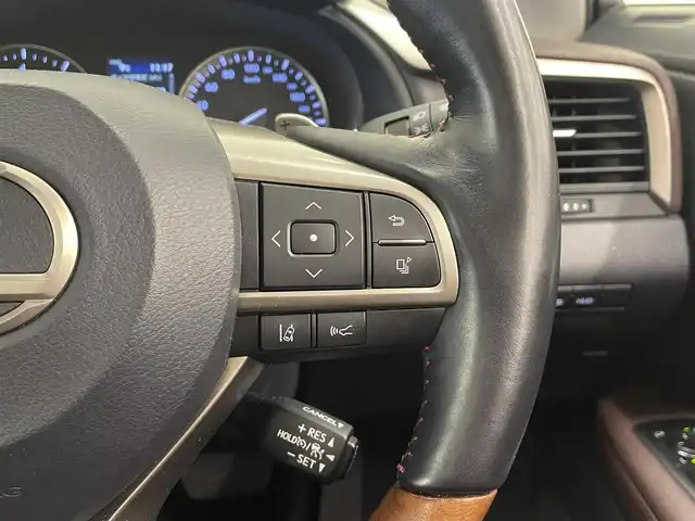 レクサス ＲＸ 300 バージョンL 岡山県 2019(令1)年 3万km バーニングブラッククリスタルシャインガラスフレーク ワンオーナー/純正ナビ/フルセグTV/ブラウンレザーシート/Bluetooth/パノラマサンルーフ/前後ドラレコ/シートヒーター（全席）/ベンチレーション