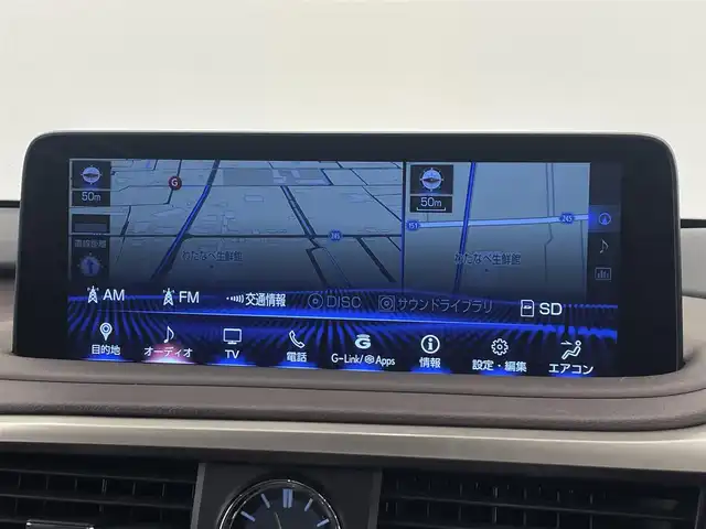 レクサス ＲＸ 300 バージョンL 岡山県 2019(令1)年 3万km バーニングブラッククリスタルシャインガラスフレーク ワンオーナー/純正ナビ/フルセグTV/ブラウンレザーシート/Bluetooth/パノラマサンルーフ/前後ドラレコ/シートヒーター（全席）/ベンチレーション