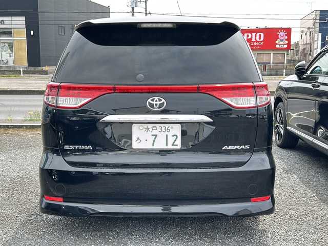 トヨタ エスティマ アエラス Gエディション 茨城県 2010(平22)年 16.2万km ブラック HDDナビ/Bluetooth/ワンセグテレビ/バックカメラ/オットマン/プッシュスタート/両側パワースライドドア/ETC/WAC