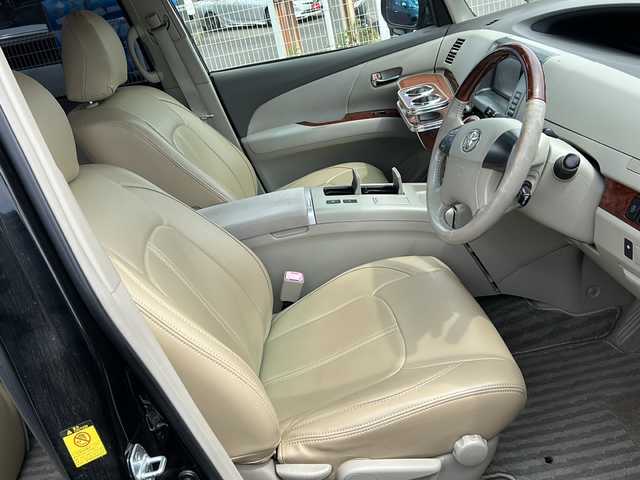 トヨタ エスティマ アエラス Gエディション 茨城県 2010(平22)年 16.2万km ブラック HDDナビ/Bluetooth/ワンセグテレビ/バックカメラ/オットマン/プッシュスタート/両側パワースライドドア/ETC/WAC