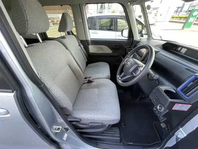 ダイハツ タント X 群馬県 2021(令3)年 1.9万km ブライトシルバーメタリック 純正SDナビ（Bluetooth、CD、USB、DVD、SD）/フルセグTV/片側パワースライドドア/プリクラッシュ/ABS/横滑り防止装置/前後コーナーセンサー/バックカメラ/レーンキープアシスト/W＋サイドエアバッグ/純正前方ドライブレコーダー/アイドリングストップ/運転席、助手席シートヒーター/社外ETC/プッシュスタート/スマートキー/純正フロアマット/保証書/取扱説明書